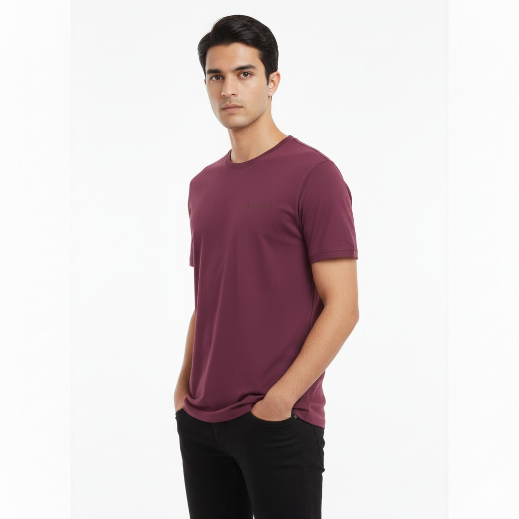 Paul Smith Tee - Mehroon - Tee
