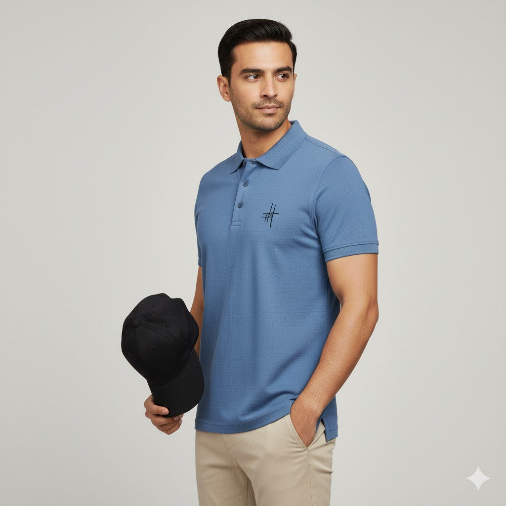 Collar China Fabrics Comfy Vibe Polo