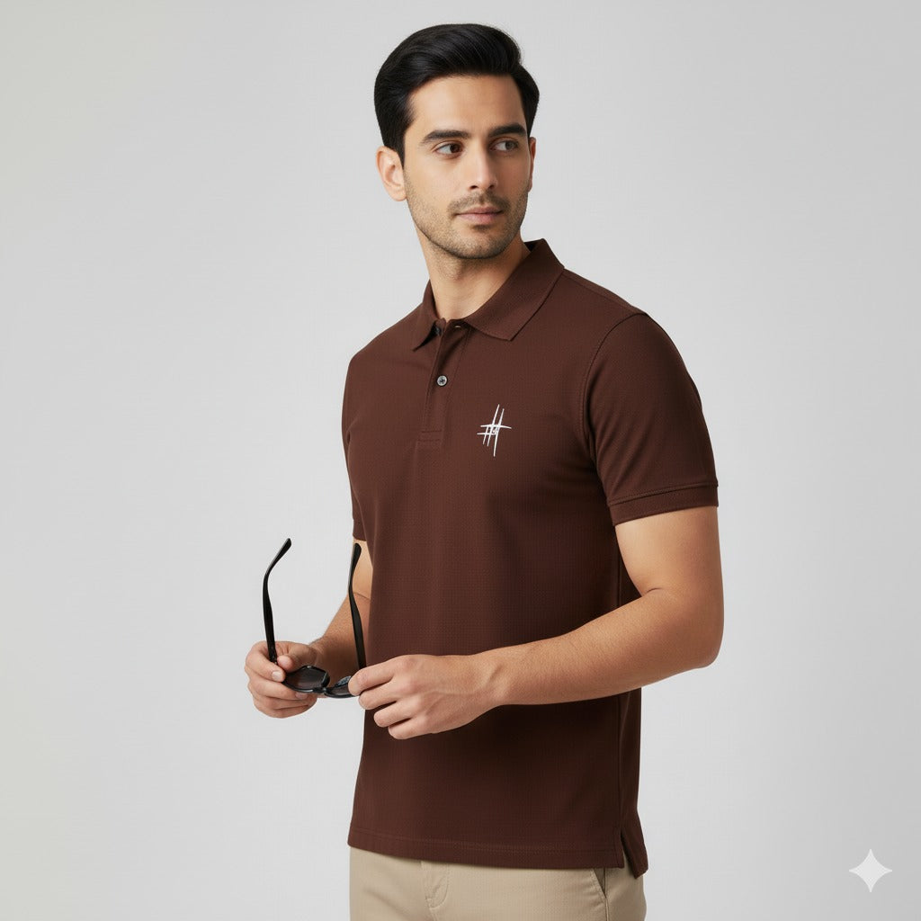 Collar China Fabrics Comfy Vibe Polo