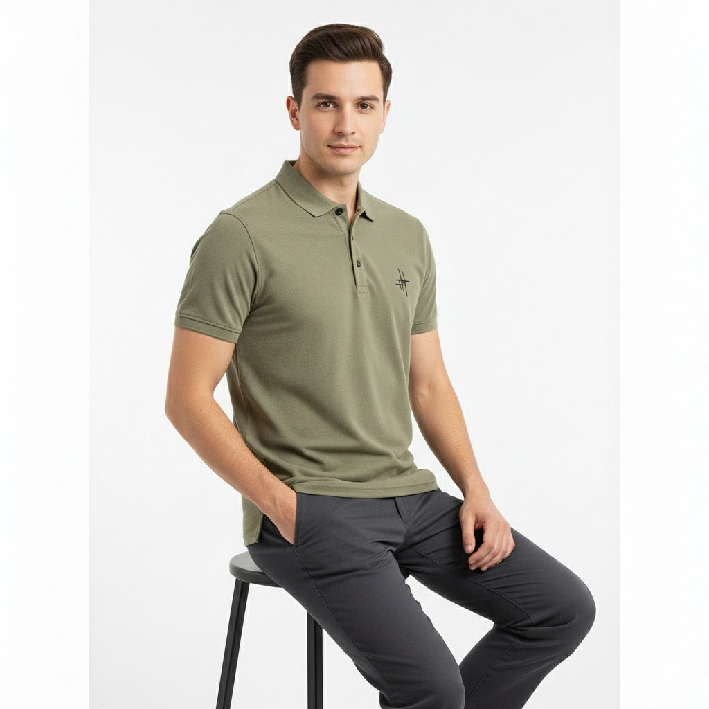 Collar China Fabrics Comfy Vibe Polo