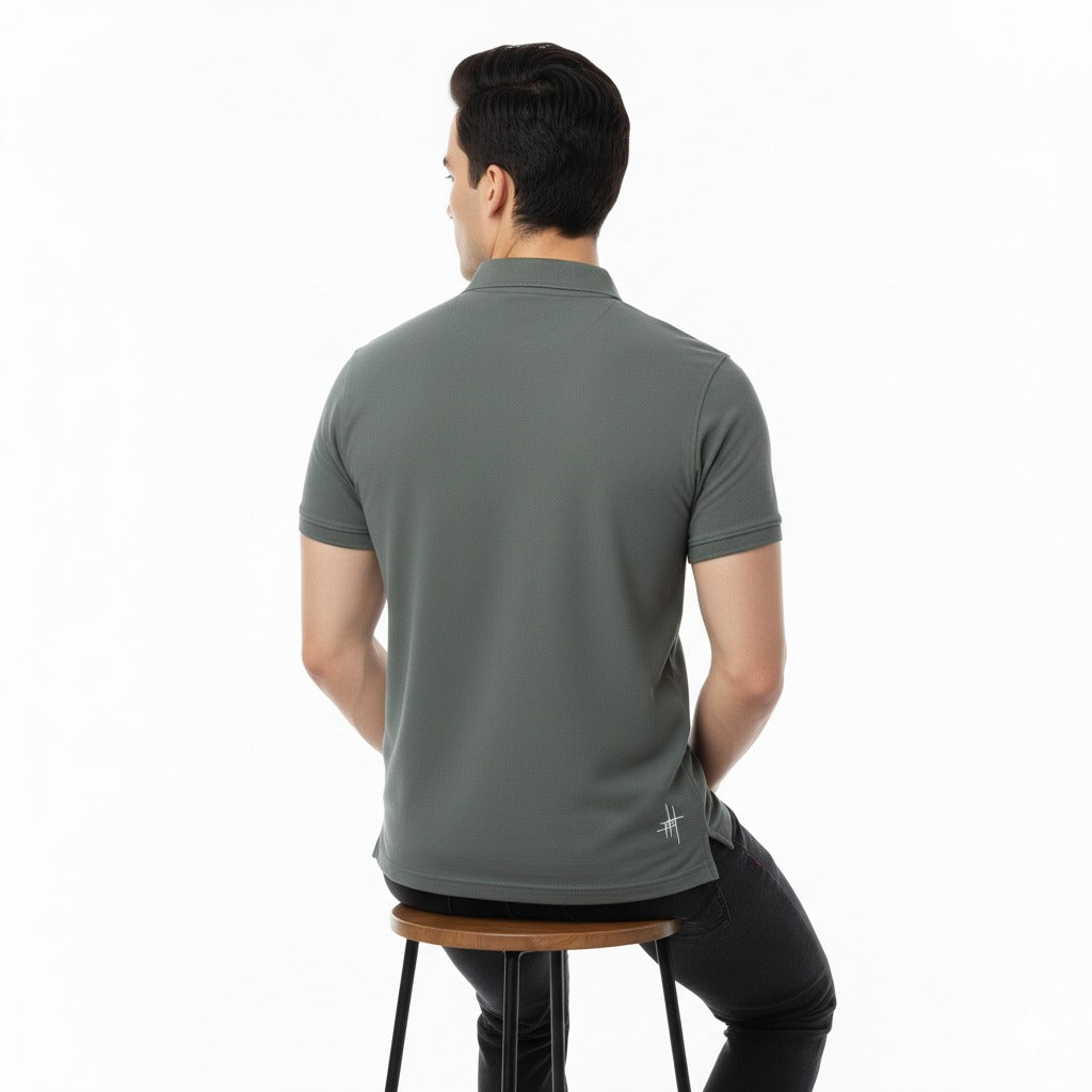 Collar China Fabrics Comfy Vibe Polo