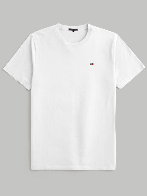 Tommy Hilfiger Logo - White - T-Shirt